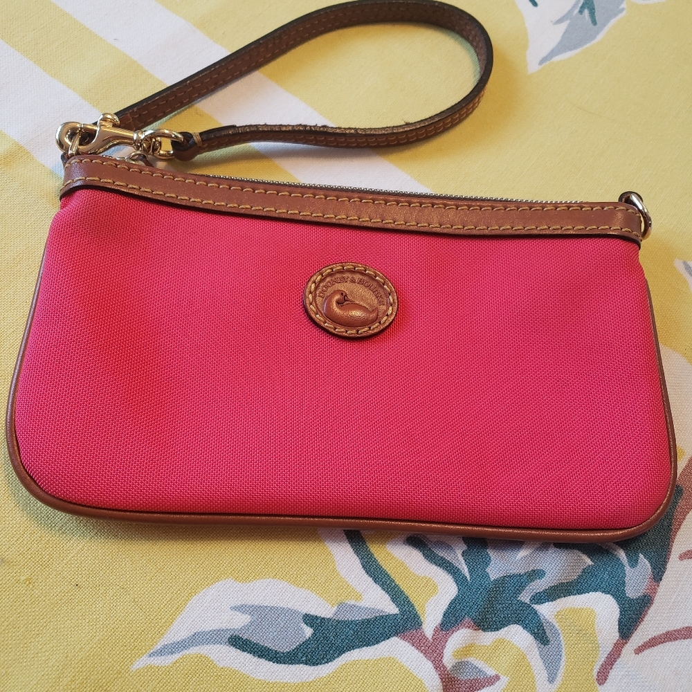 Authentic Dooney and Bourke wristlet